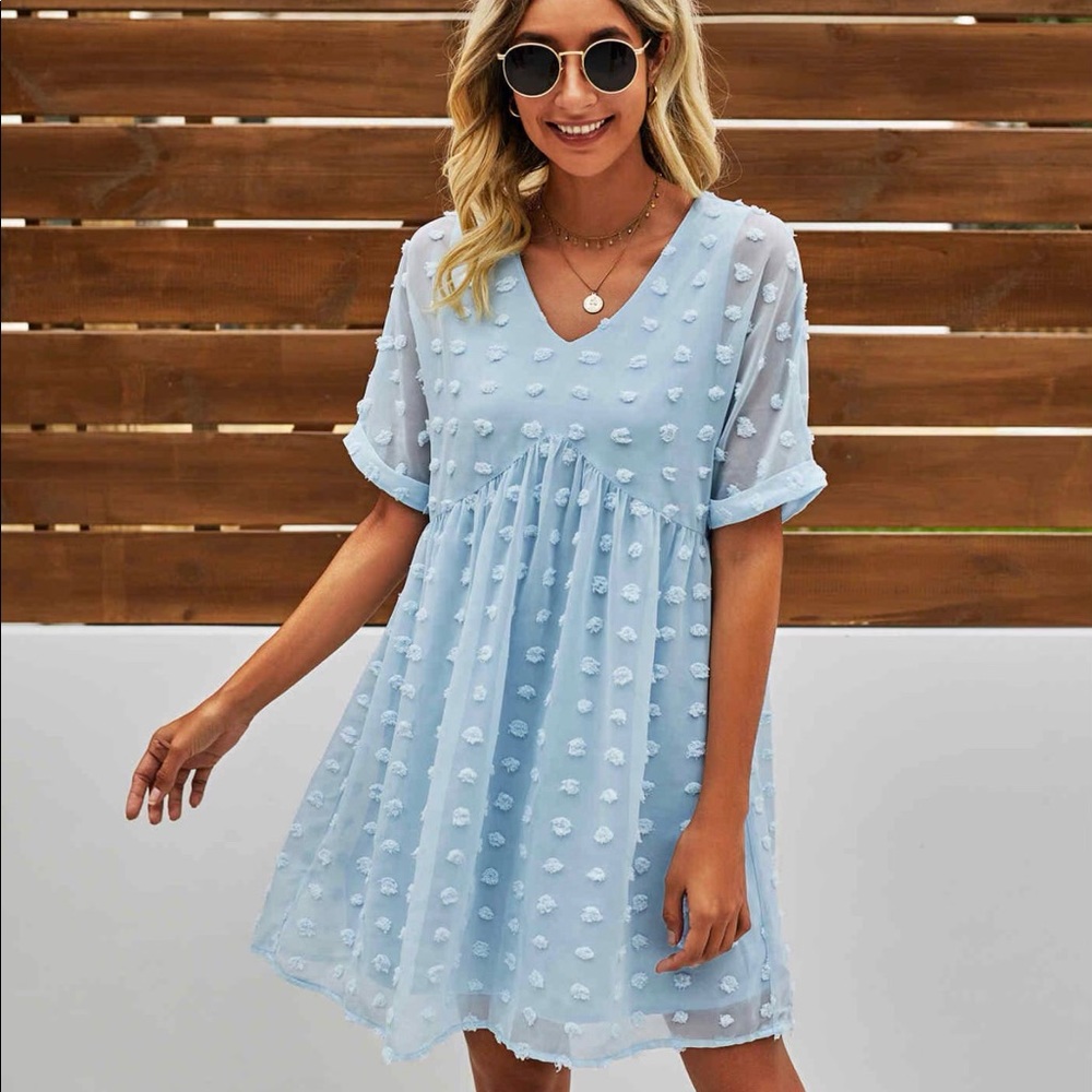 ePretty dress, light blue. NWT, multiple sizes available